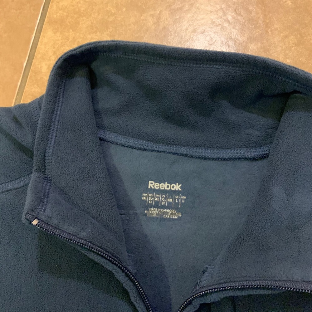 Men’s Reebok Full Zip Fleece Jacket - Picture 2 of 2